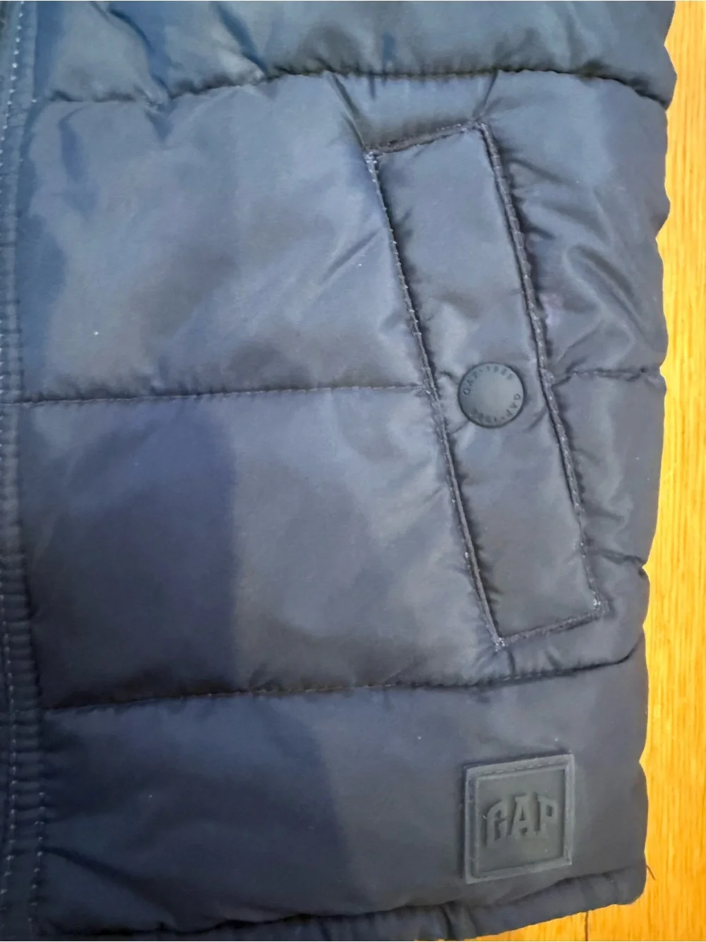 GAP Kids Navy Blue Quilted Puffer Vest